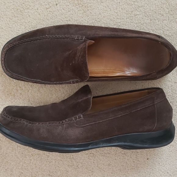 Soft suede brown loafer - Picture 4 of 4
